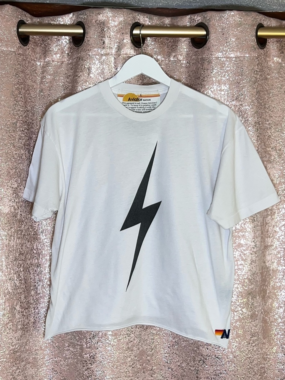 Aviator Nation Bolt Boyfriend Tee